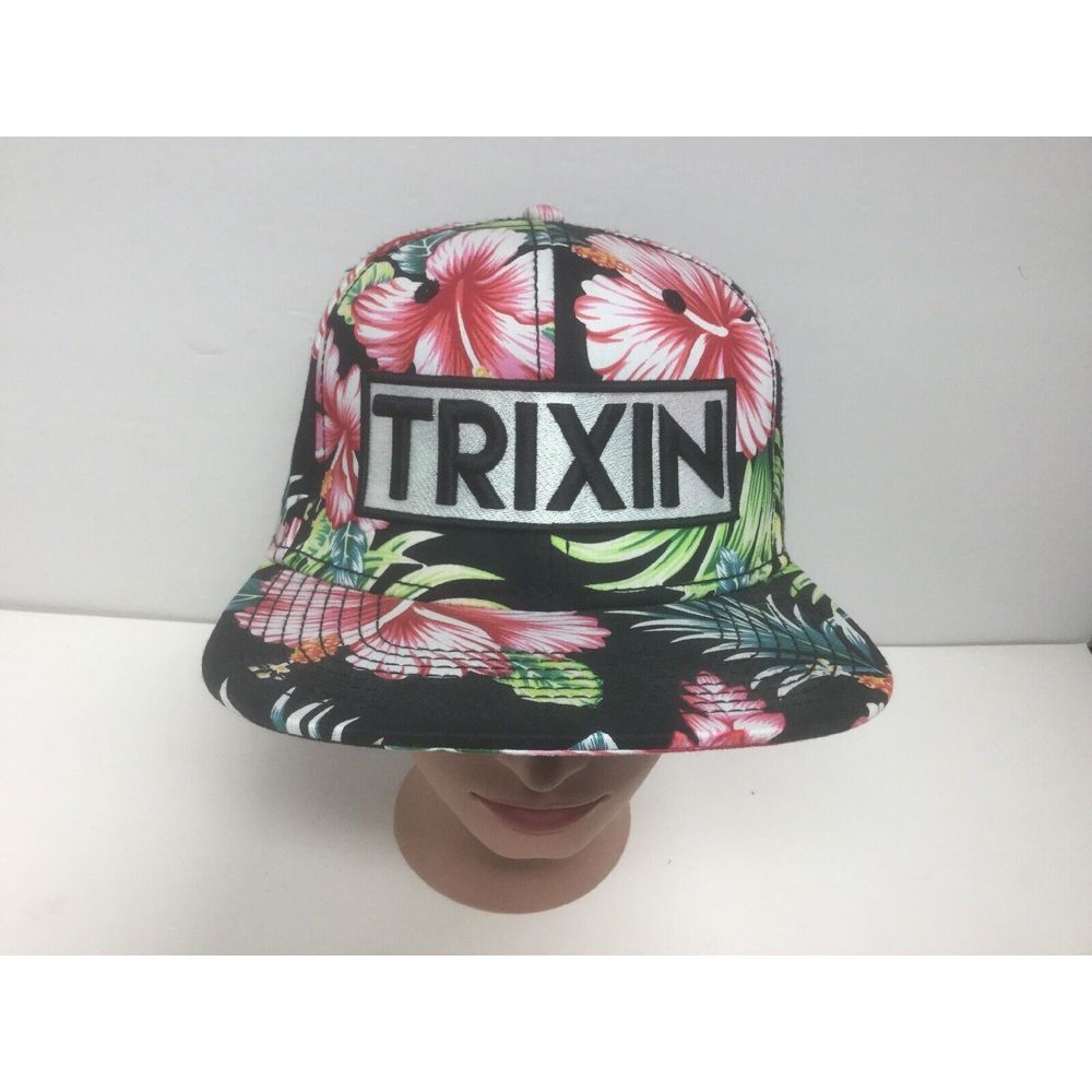 Otto Trixin Logo Hat Hawaiian SnapBack StreetWear Hip hop Trucker Cap Beach